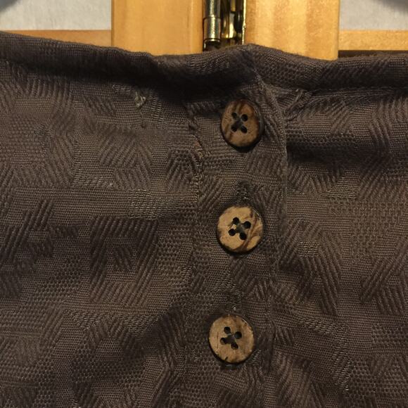 Garnet Hill Women's Dress Brown size 10 - Picture 8 of 9